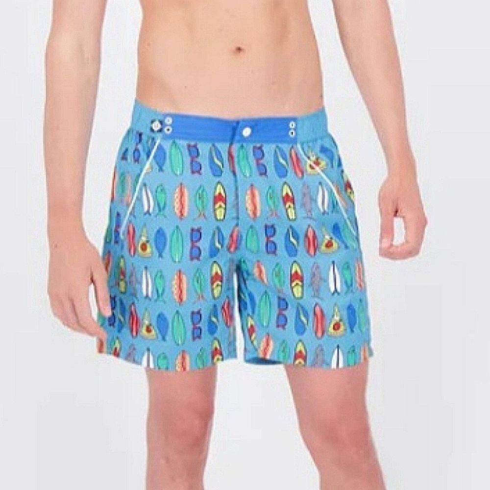 NWT Andy & Evan UPF 50 Surf Board Swim Trunks